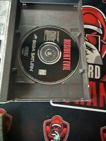 Resident Evil (Sega Saturn, 1997)  missing registration card