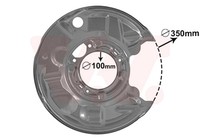 Spritzblech Bremsscheibe Van Wezel 3032374 FüR Mercedes Clc Clk Klasse W203 S203
