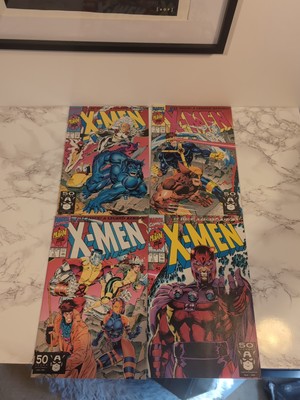 X-Men 1. Ausgabe 1991! A Legend Reborn #1 4 x #1s Jim Lee | Marvel Comics Vol. 1.