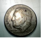 1951 Roosevelt Dime 10C Circulated US Coin Uncertified Collectible United States