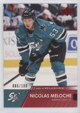 2021-22 Upper Deck AHL Exclusives 85/100 Nicolas Meloche #71 a0s