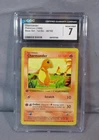 CHARMANDER #46/102 Pokemon Base Set 1st Ed Shadowless 1999 Card CGC 7 Near Mint