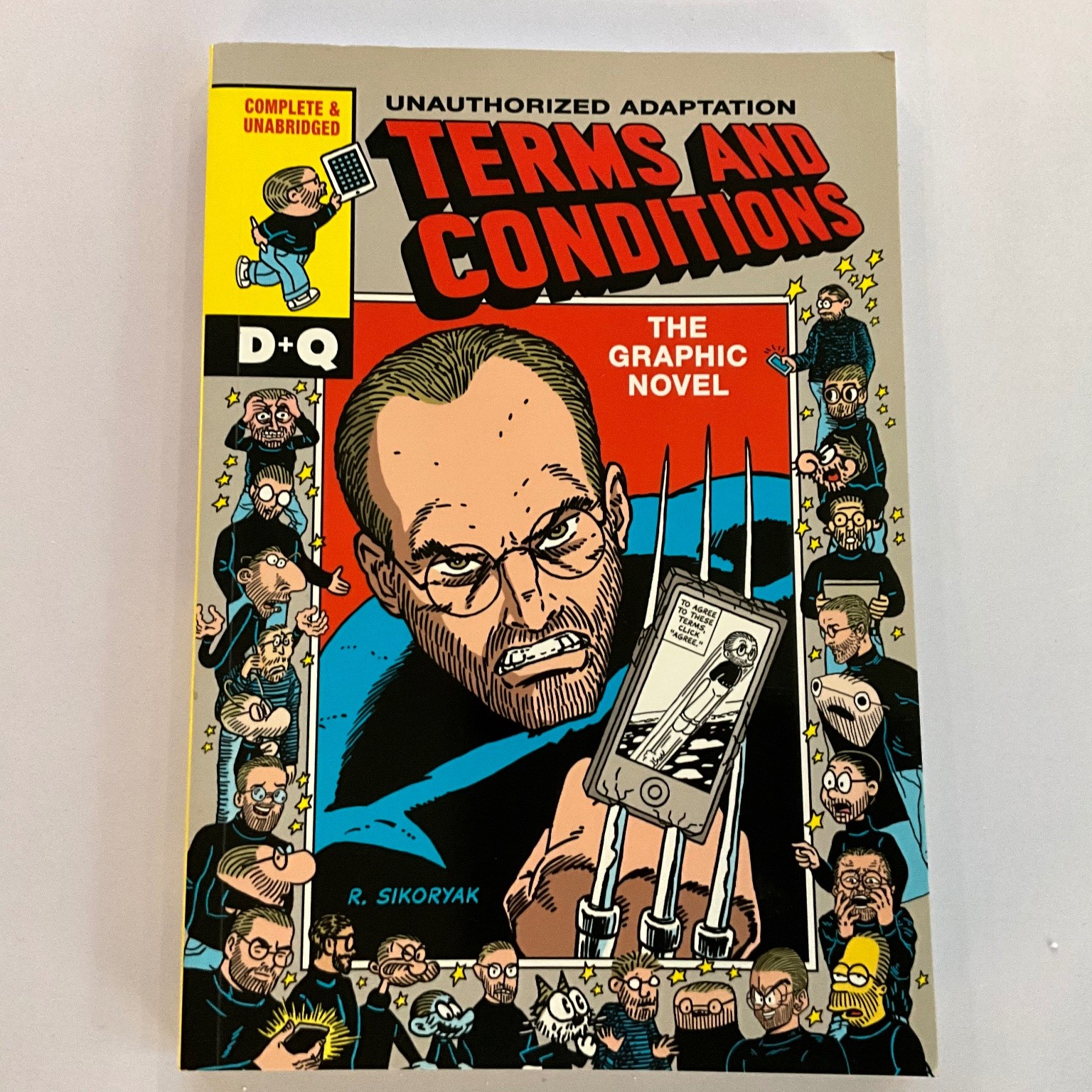 Terms and Conditions R Sikoryak 2014 Graphic Novel Drawn Quarterly