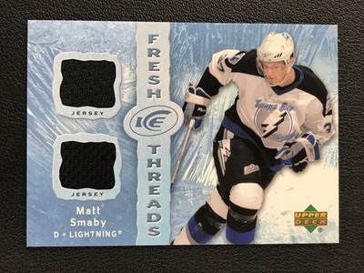 2007-08 Upper Deck Ice #FT-MS Matt Smaby Fresh Threads Tampa Bay Lightning