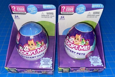 Adopt Me Mystery Pets Series 3 Virtual Cose Water Reveal Lot Of 2