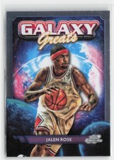 2023-24 Topps Chrome Cosmic Galaxy Greats Jalen Rose #GG-22 Chicago Bulls