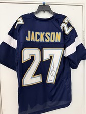 J.C. JACKSON Signed Los Angeles Chargers Custom XL Jersey (JSA Witness COA-PIA)