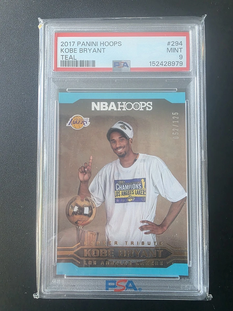 25+ Kobe Bryant Basketball 2017-18 Season Serial Numbered Sports