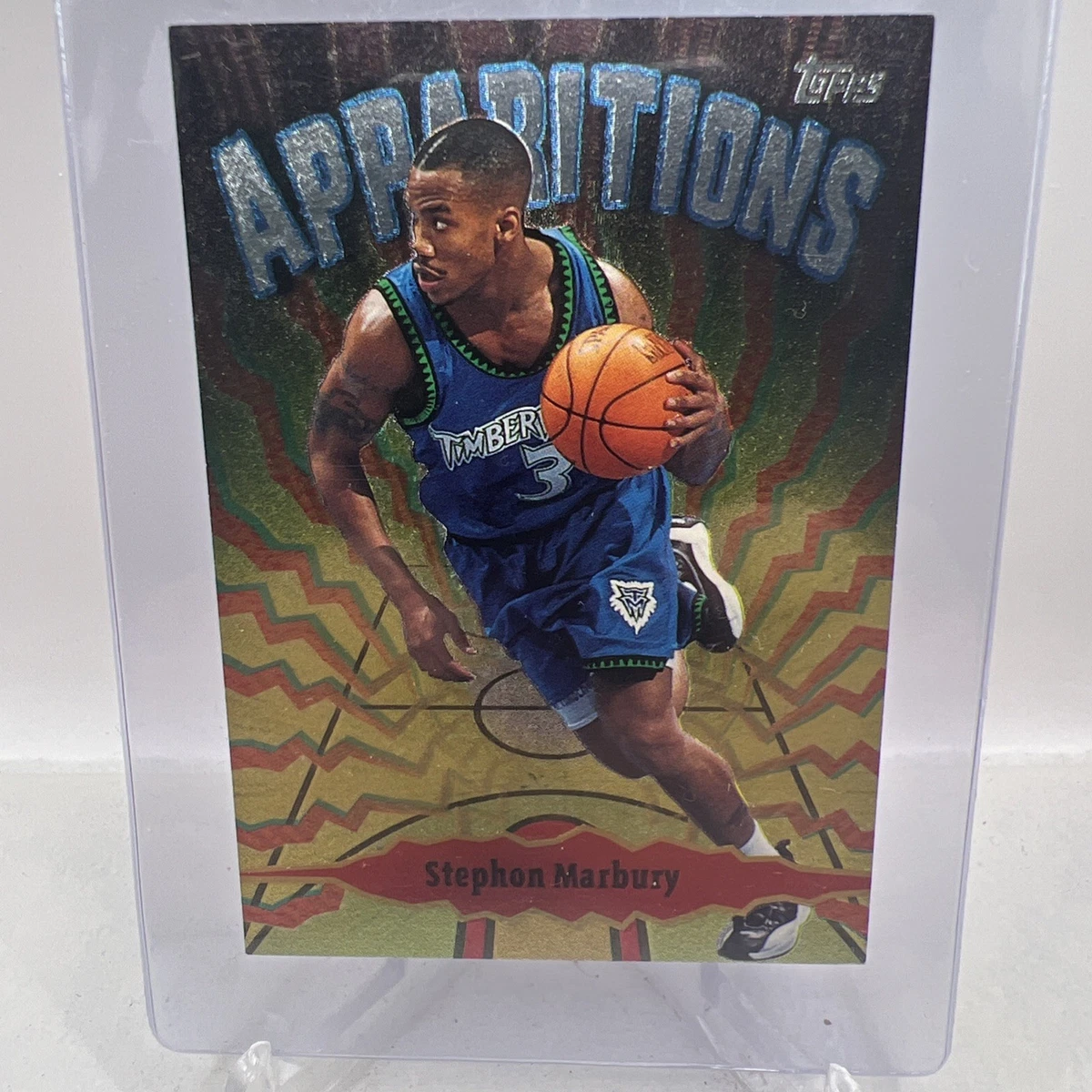 Topps Stephon Marbury Basketball Minnesota Timberwolves Sports