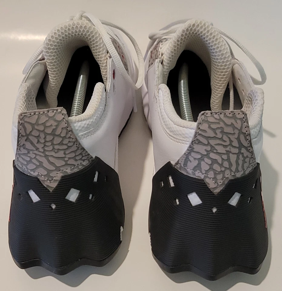 Zapatos de golf Jordan Jordan ADG 2 blancos cemento para hombre tacos CT7812-100 TALLA 12 NUEVOS SIN CAJA Foto 3 de 4