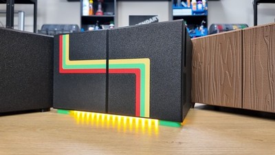 AMD BC-250 Retro Steamy Machine Case: Modular Push-Pull Fan Gaming Steam Machine