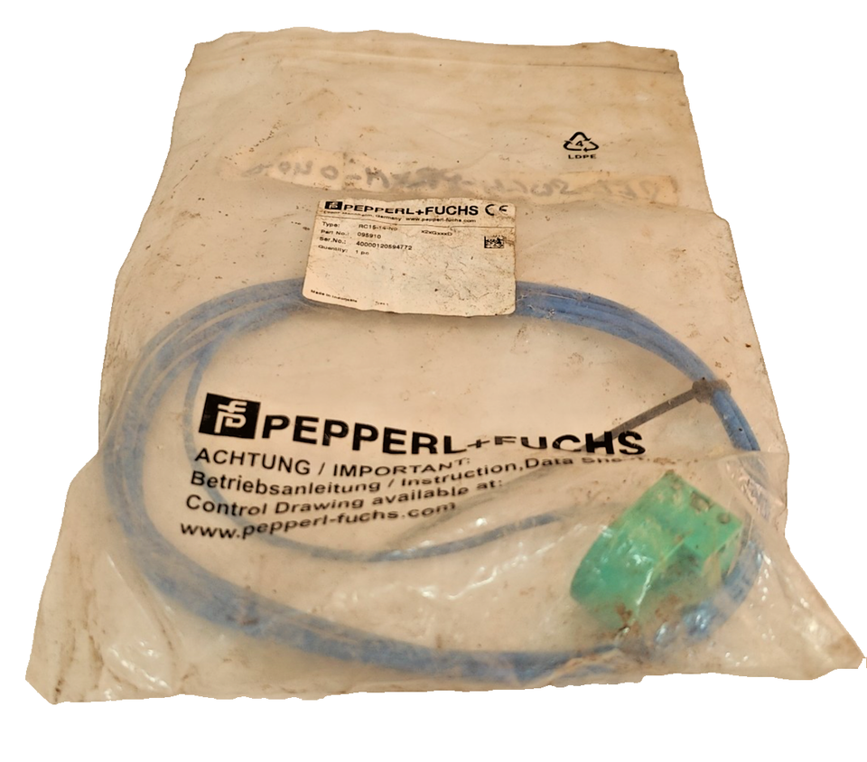 *NEW IN BOX* PEPPERL+FUCHS RC15-14-N0 INDUCTIVE RING SENSOR 095910 | eBay
