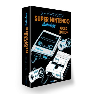 Super Nintendo Anthology SNES English Gold Edition Geeks line Hardback