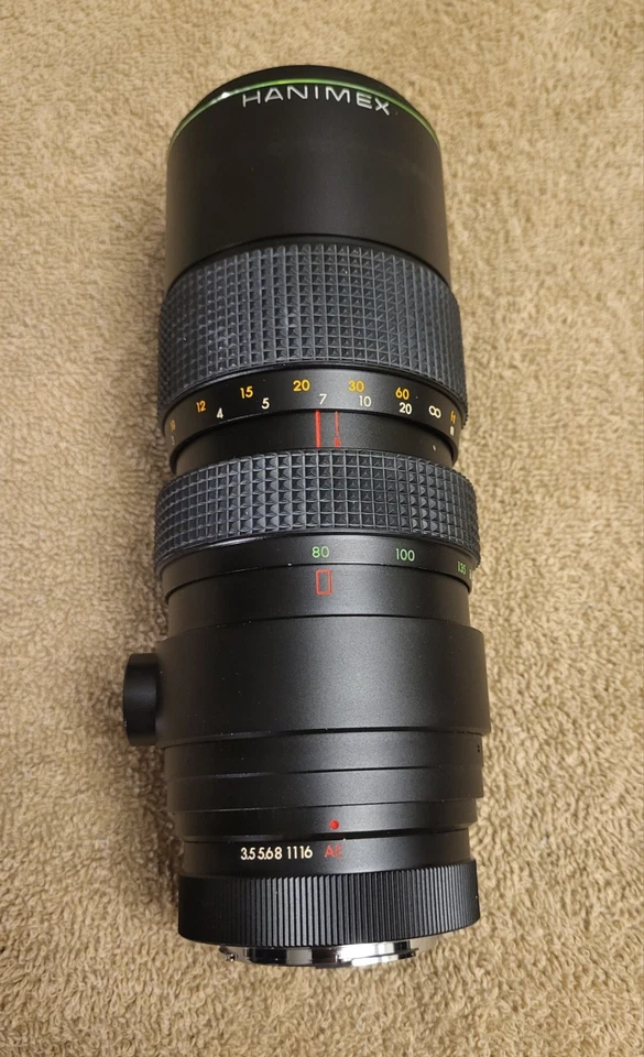 Hanimex Telephoto Automatic Zoom Lens f3.5 / 80-200mm For Konica 35mm SLR  - Image 3 of 4