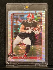 2025 Topps Chrome - Tyler Allgeier Pulsar Refractor #17 Atlanta Falcons