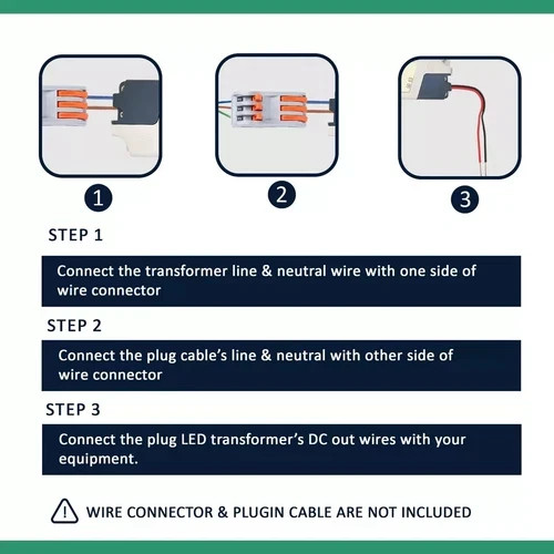 240V- DC 12V LED Treiber Netzteil 12W/24W/36W Schalter Trafo LED Beleuchtung - Bild 36 von 39