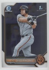 2022 Bowman Chrome Prospects Diego Rincones #BCP-65 2qw