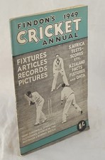 Findon's 1949 Cricket Annual - Matty Watson (editor) 1949
