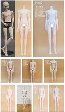 1/4 BJD Body Only Boy For DOLL Accessories Naked Resin Toys Male