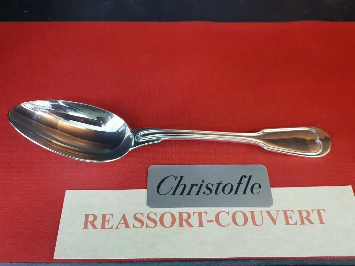 Spoon Table christofle Chinon 20.8 CM Beautiful Condition SILVER
