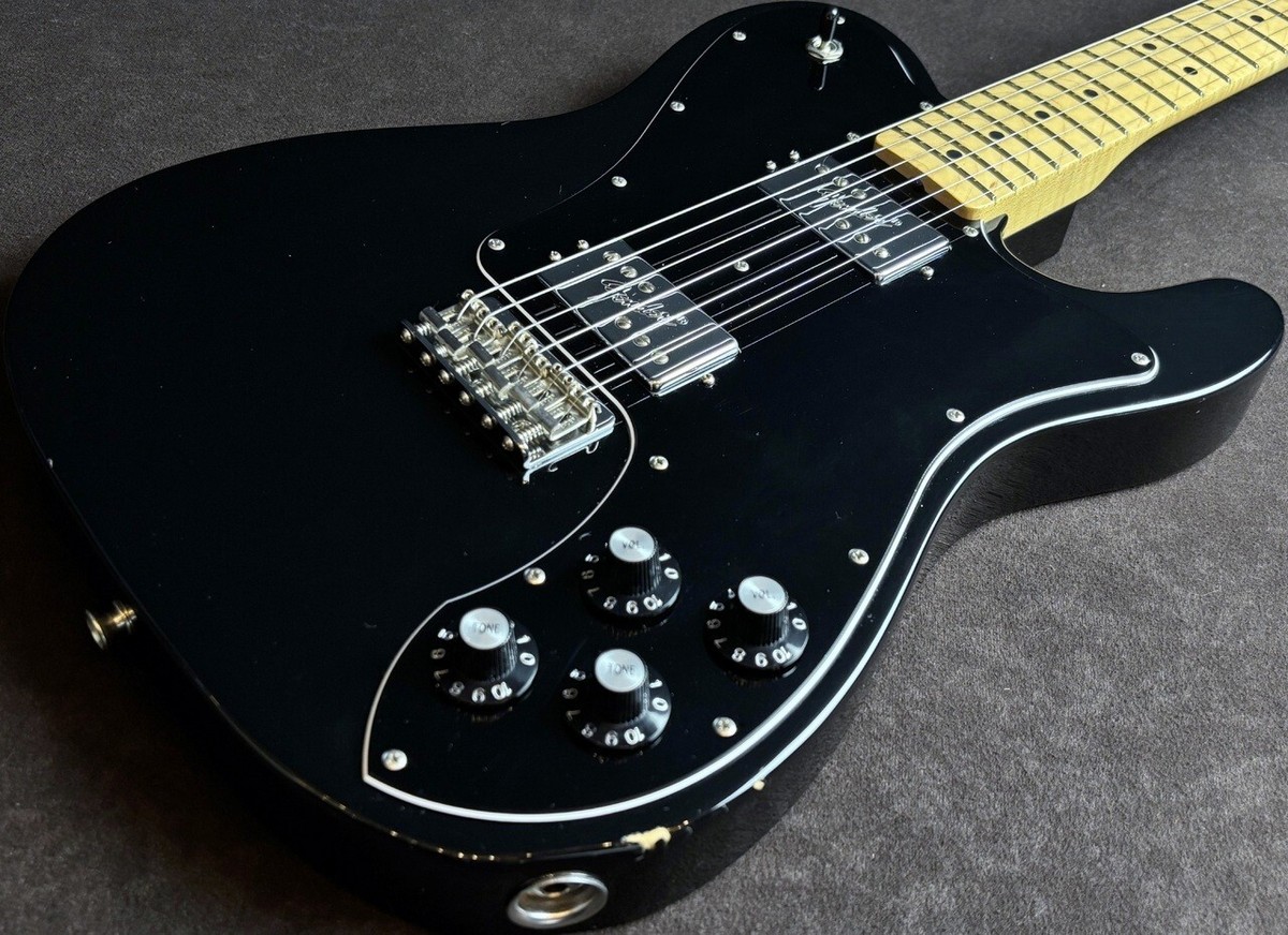 ギター Fender Made in Japan Hybrid Telecaster USED Fender Made in Japan Hybrid Telecaster Deluxe BLK Free
