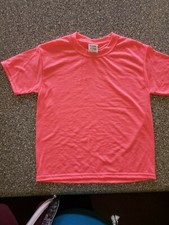 JERZEES - Dri-Power Sport Youth Short Sleeve T-Shirt - 21BR Neon Pink Small