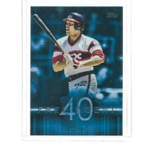 2015 TOPPS BASEBALL FREE AGENT 40 CARLTON FISK #F40-12