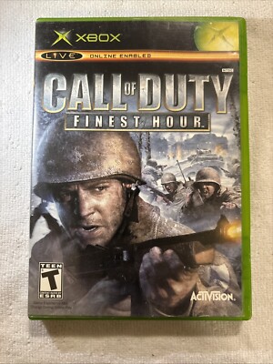 Call of Duty Finest Hour (Xbox, 2004) CIB