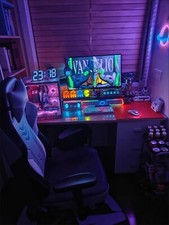 Pac-Man Pixel Rhythm Lampa ambientowa Sterowanie dźwiękiem Pokój do gier Lampki nocne