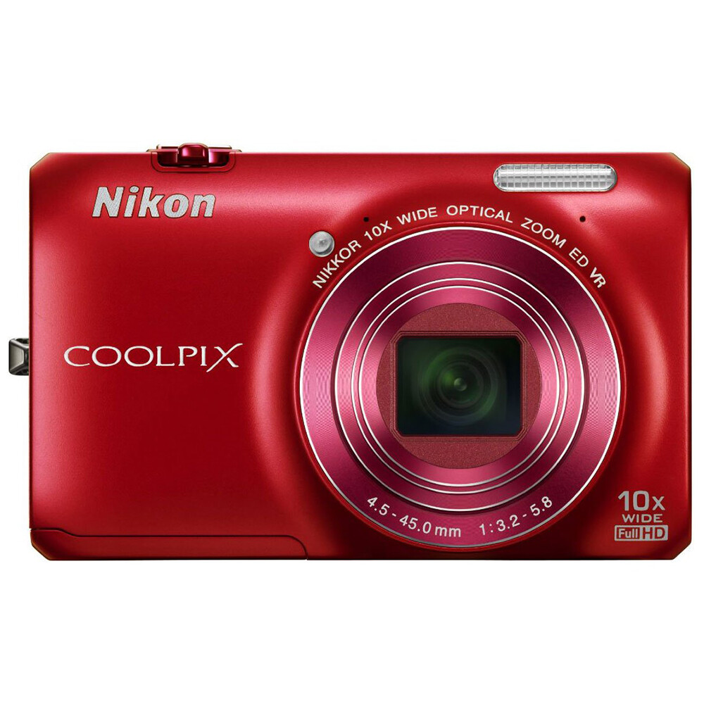 Nikon COOLPIX S6300 16MP Digital Camera 10x Zoom NIKKOR Glass Lens