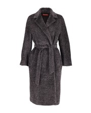 Max Mara Suri Coat In Black Alpaca Intm