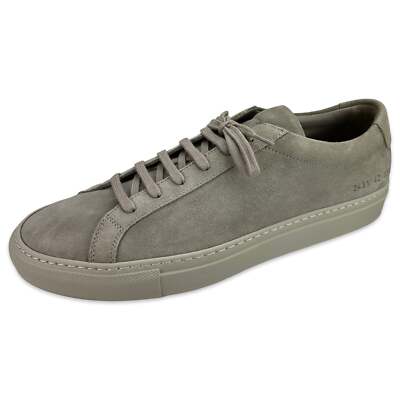 New Common Projects Men's Shoes Achilles Suede Sneaker