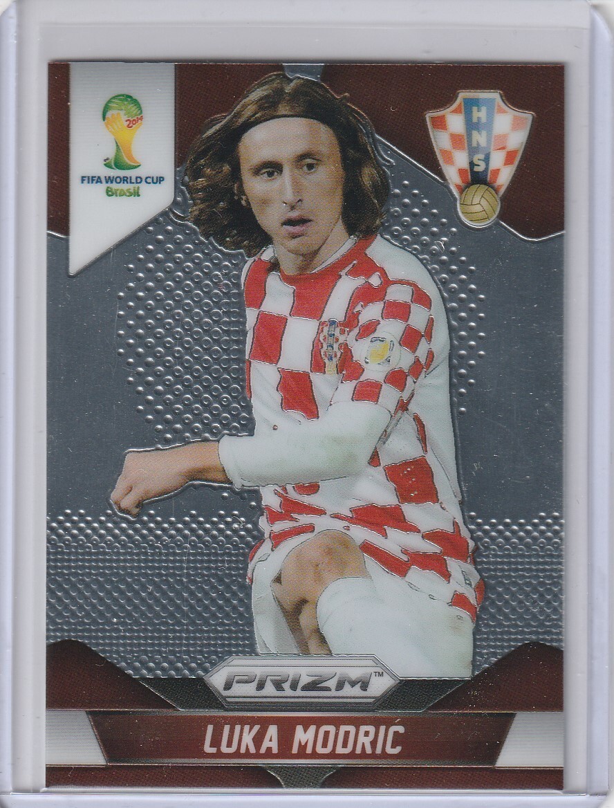 LUKA MODRIC Croatia 2014 Panini Prizm World Cup Brazil #118 Base Card /Quantity