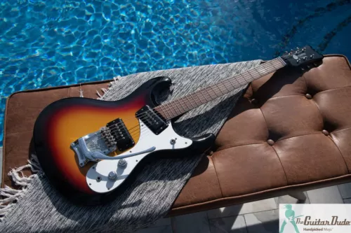 Mosrite Mark-1 1965 Reissue -Made in Japan (KuroKumo) -Pro Set Up! Perfect Frets