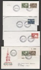 Denmark R52 4 FDC 1964 6v Copenhagen 800 yrs Music EFTA