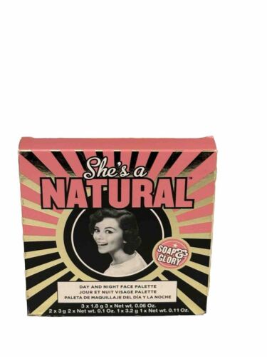 SOAP & GLORY She's A Natural Day To Night Face Palette 11.4g - Picture 1 of 7