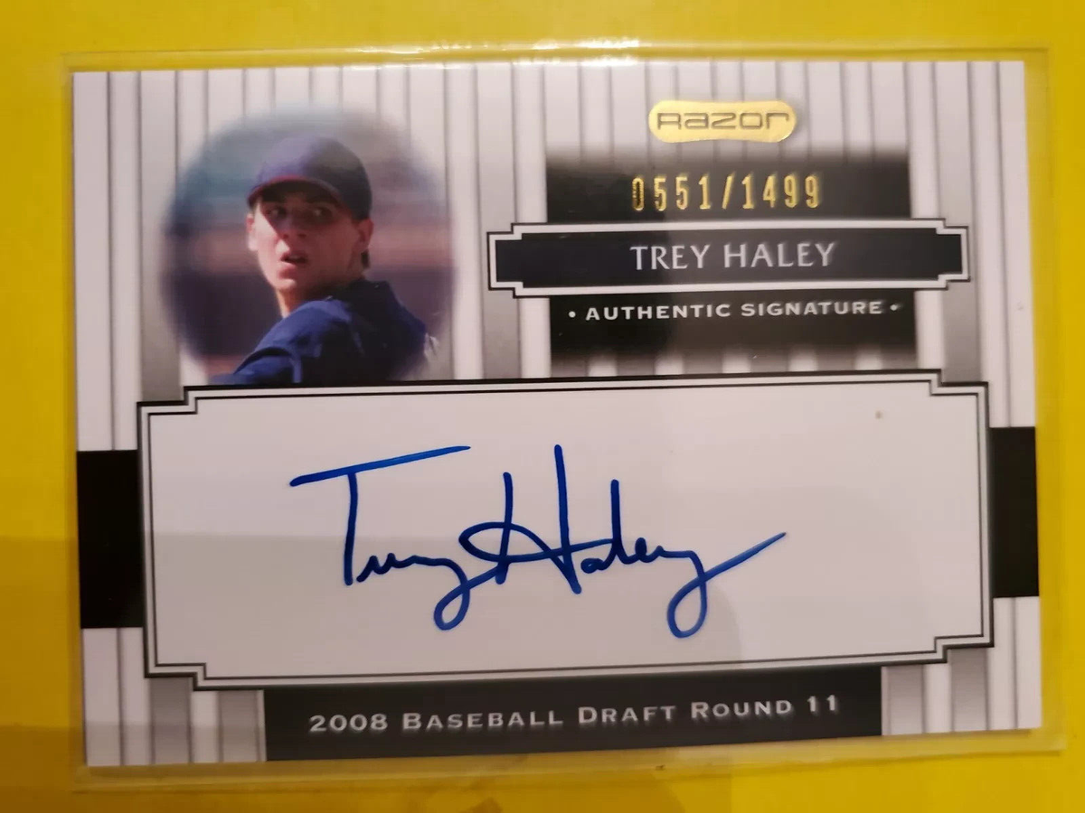 2008 Razor Signature Series #177 Trey Haley Autograph 0551/1499 | eBay