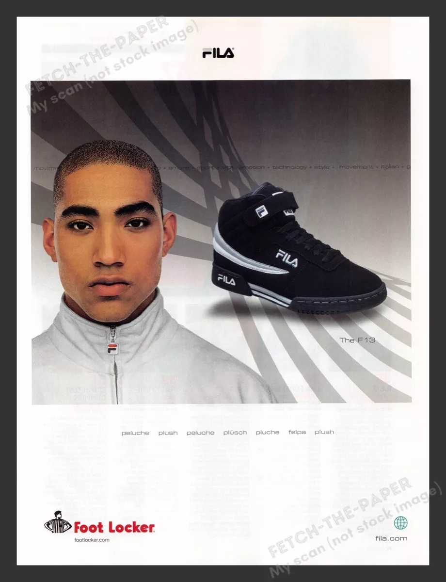 Temmelig Brandy sløring Fila Shoes The F13 Foot Locker 2000s Print Advertisement Ad 2004 | eBay