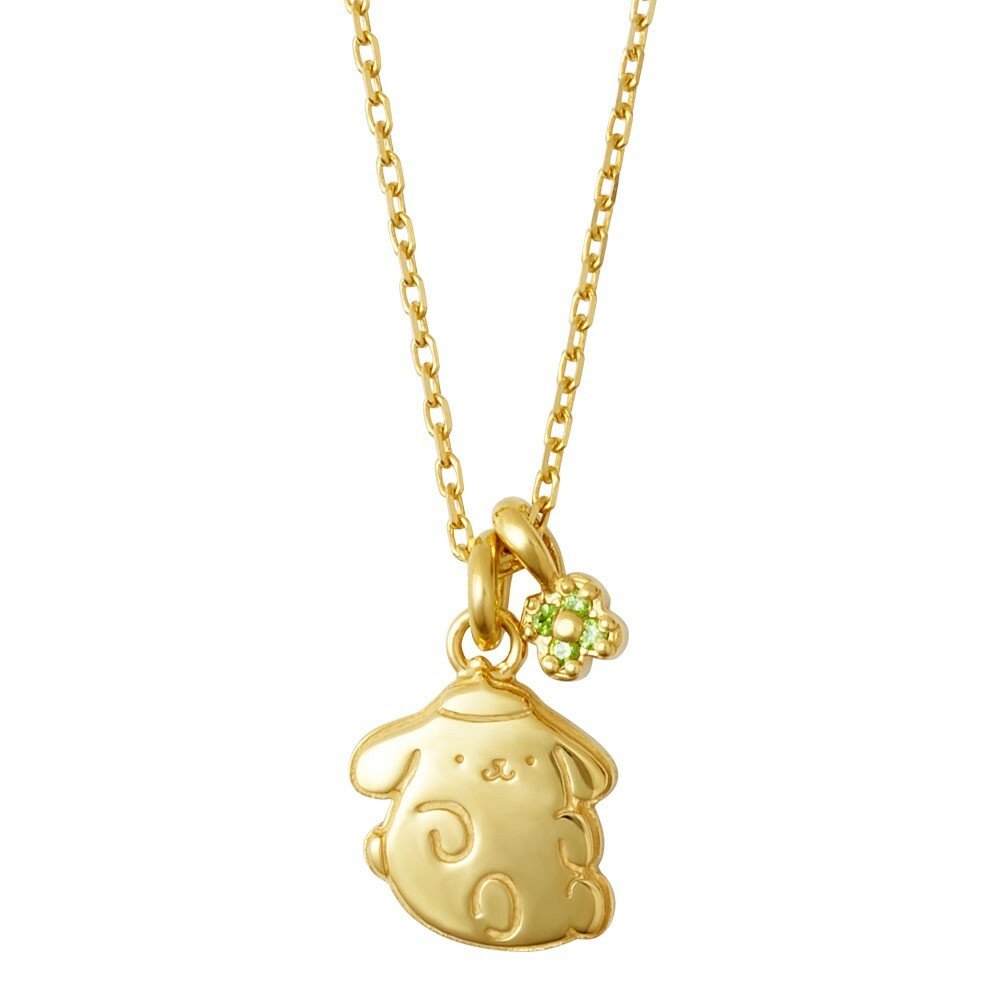THE KISS Pompompurin Sanrio Necklace Silver 925 Japan Kawaii New