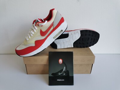 Nike Air Maxim 1 ND Sneaker 41 weiß/rot mit Karton