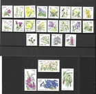 Ireland 2004 MNH Flowers (Missing 48c Daisy) & FDC's Cat £97+