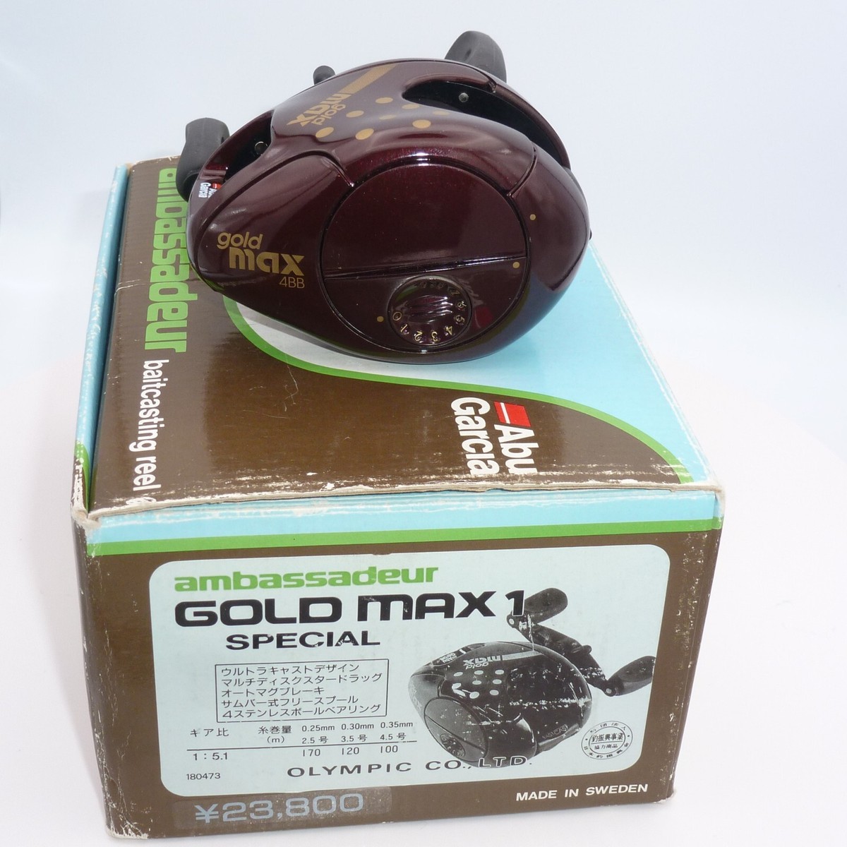 abu garcia gold max アブガルシア　ゴールドマックス Abu Garcia Gold Max 1 Special - Produced for Olympic (Japan