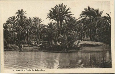 CPA AK TUNISIA GABES Atlantic Hotel (822762