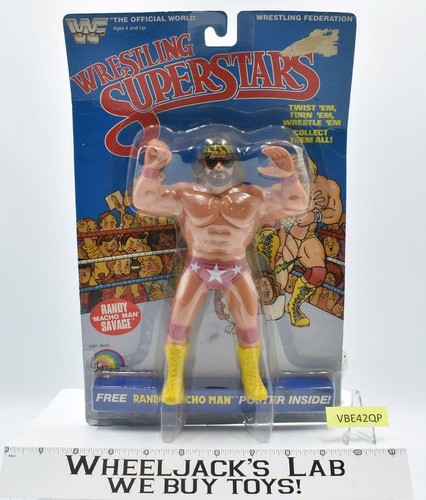 Randy Savage Wrestling Superstars WWF 1985 Titan S...