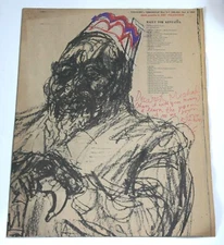 SIGNED Topolski's Chronicle, “Rally for Kenyatta” Vol X No. 4-7, 1962 broadsheet