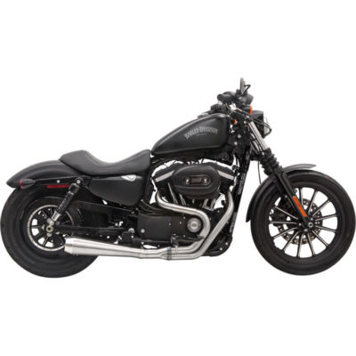 Bassani Road Rage III 3 Exhaust 2-Into-1 for 2004-2016 Harley