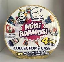 Retired 5 Surprise Mini Brands Collector's Case Series 2 - 4 Exclusive Minis NEW