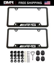 Mercedes Amg License Plate Frame Matte Black - 2 Pc Set Amg Valve Stem Caps Mercedes Amg License Plate Frame Matte Black - 2 Pc Set Amg Valve Stem Caps