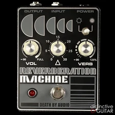 NEW DEATH BY AUDIO REVERBERATION MACHINE REVERB GUITAR PEDAL ANALOG 