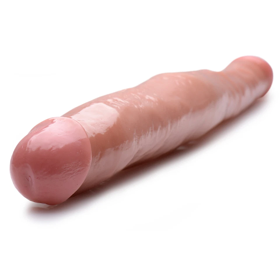 Sexflesh Realistic 13 polegadas Double Dong, vibrador de ponta dupla - Imagem 2 de 2